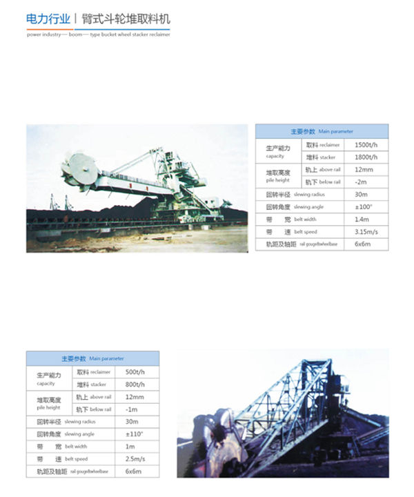 臂式斗輪堆取料機(jī)